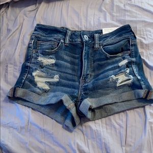 American eagle high rise shorts shorts
